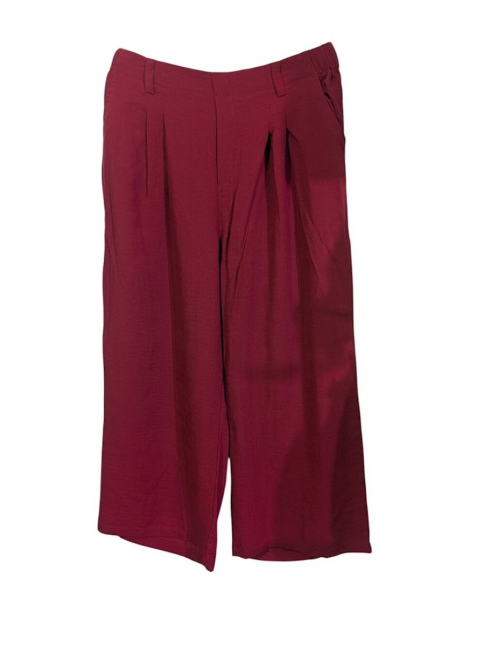Halara Linen blend petite plus cropped pants